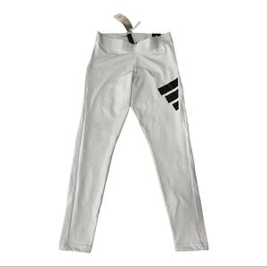 Adidas, future icons leggings, size M, light blue